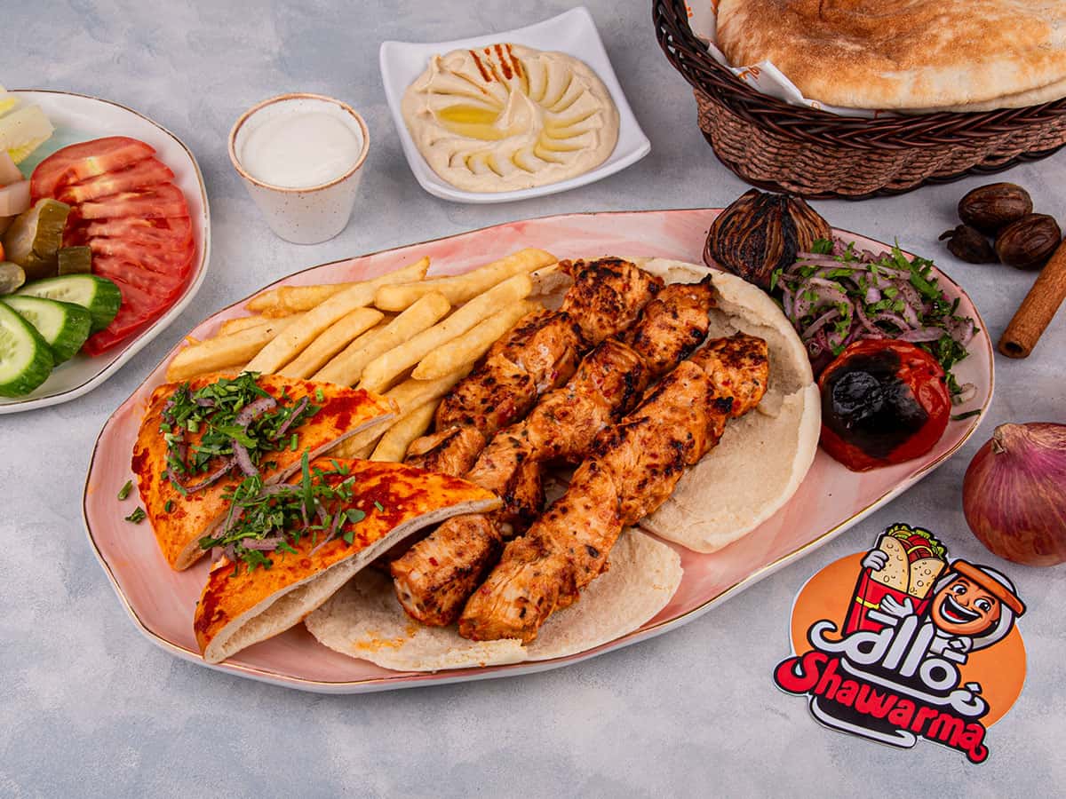 Shish Tawook 3 Skewers 