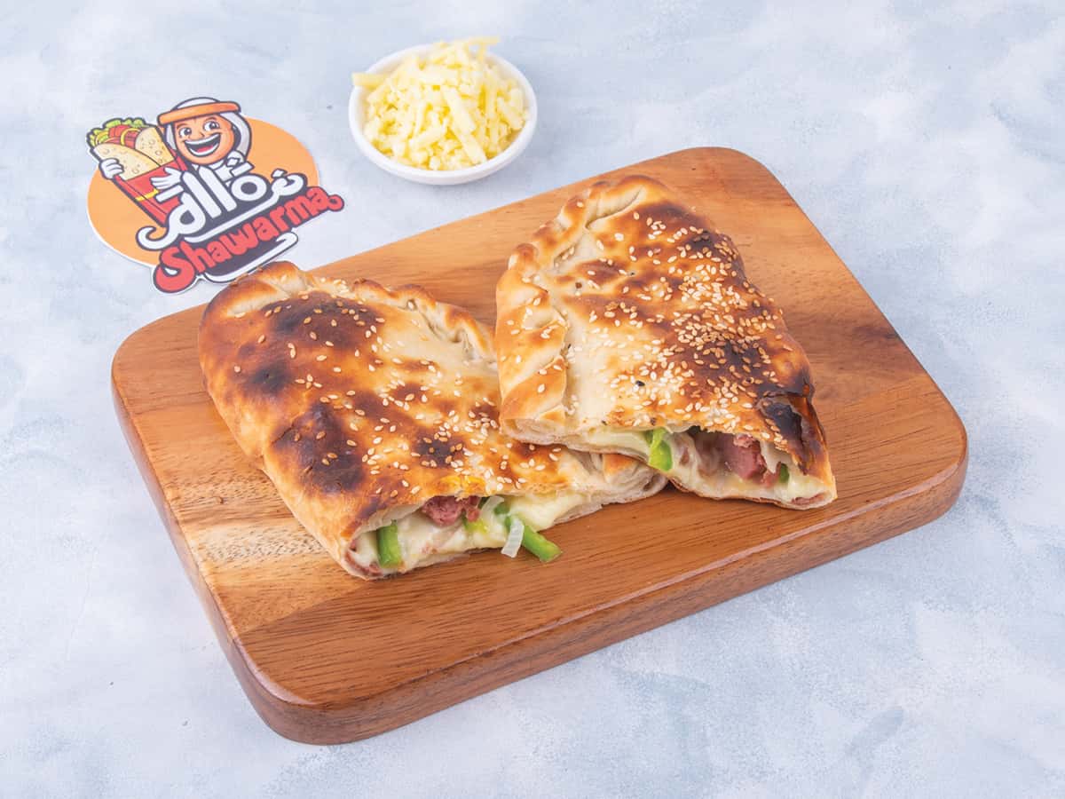 Sausage Cheese Calazone