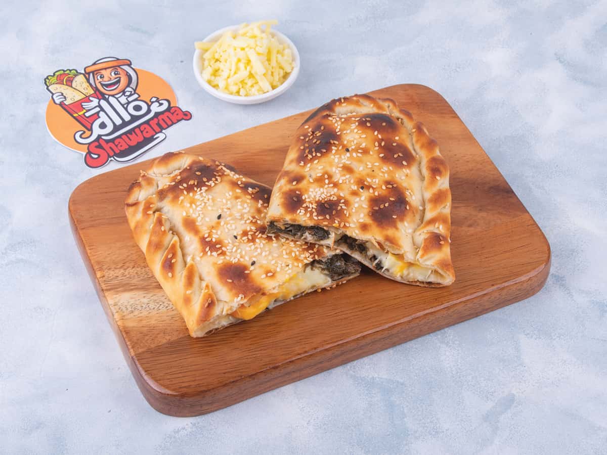Spinach Cheese Calazone