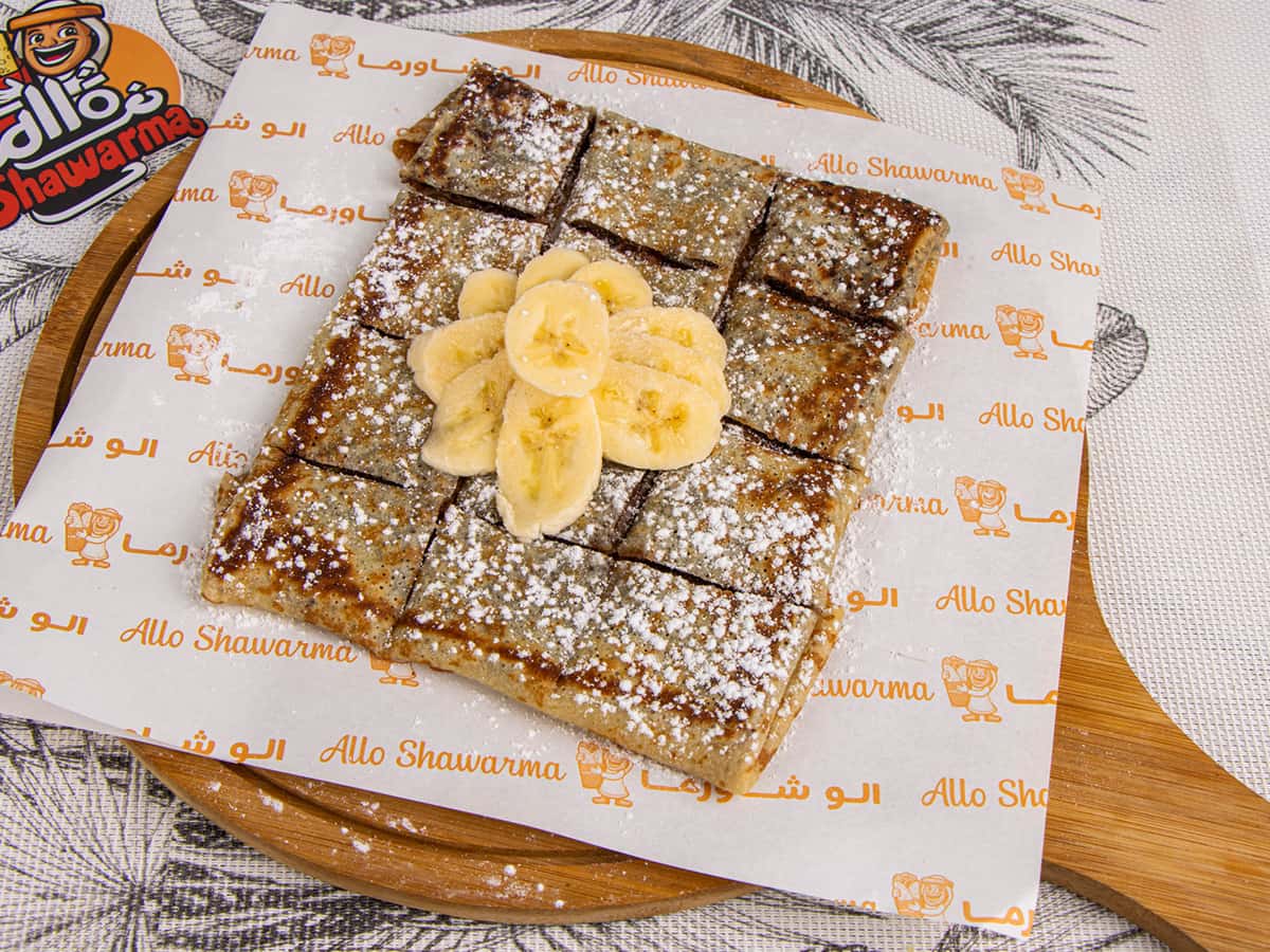 Nutella Banana Crepe