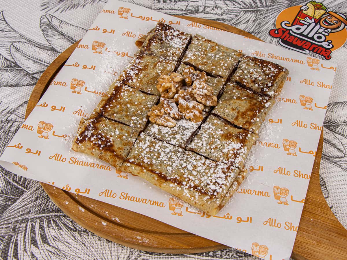 Nutella Nuts Crepe