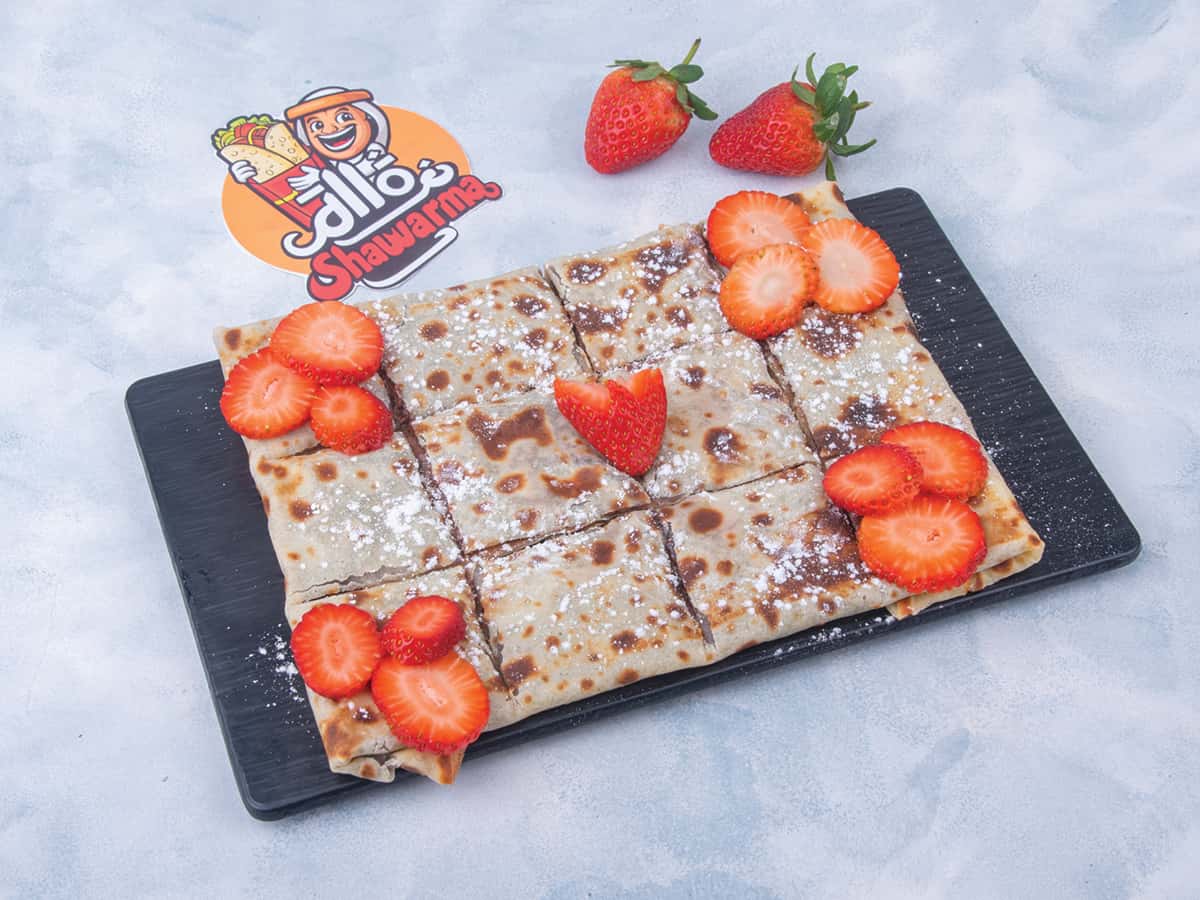 Nutella Strawberry Crepe