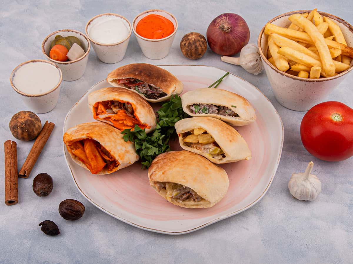 6 Mini Shawarma Box