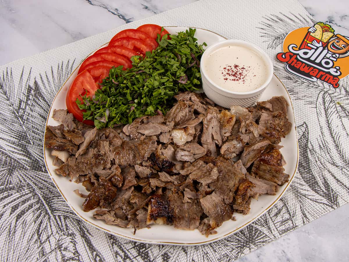 Beef Shawarma Platter
