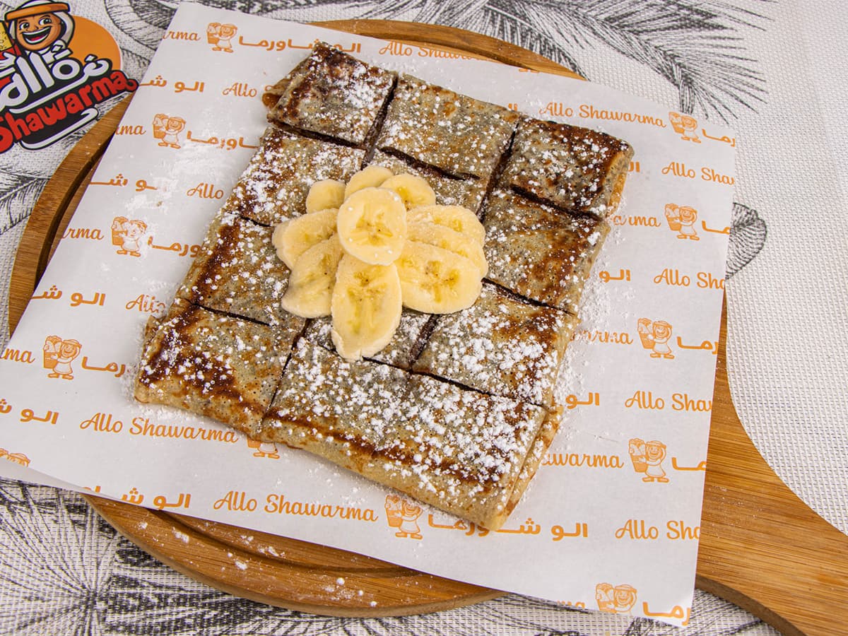Nutella Banana Crepe