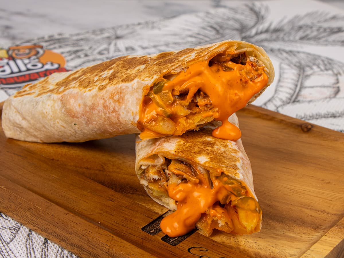 Chicken Saj Shawarma Mexican