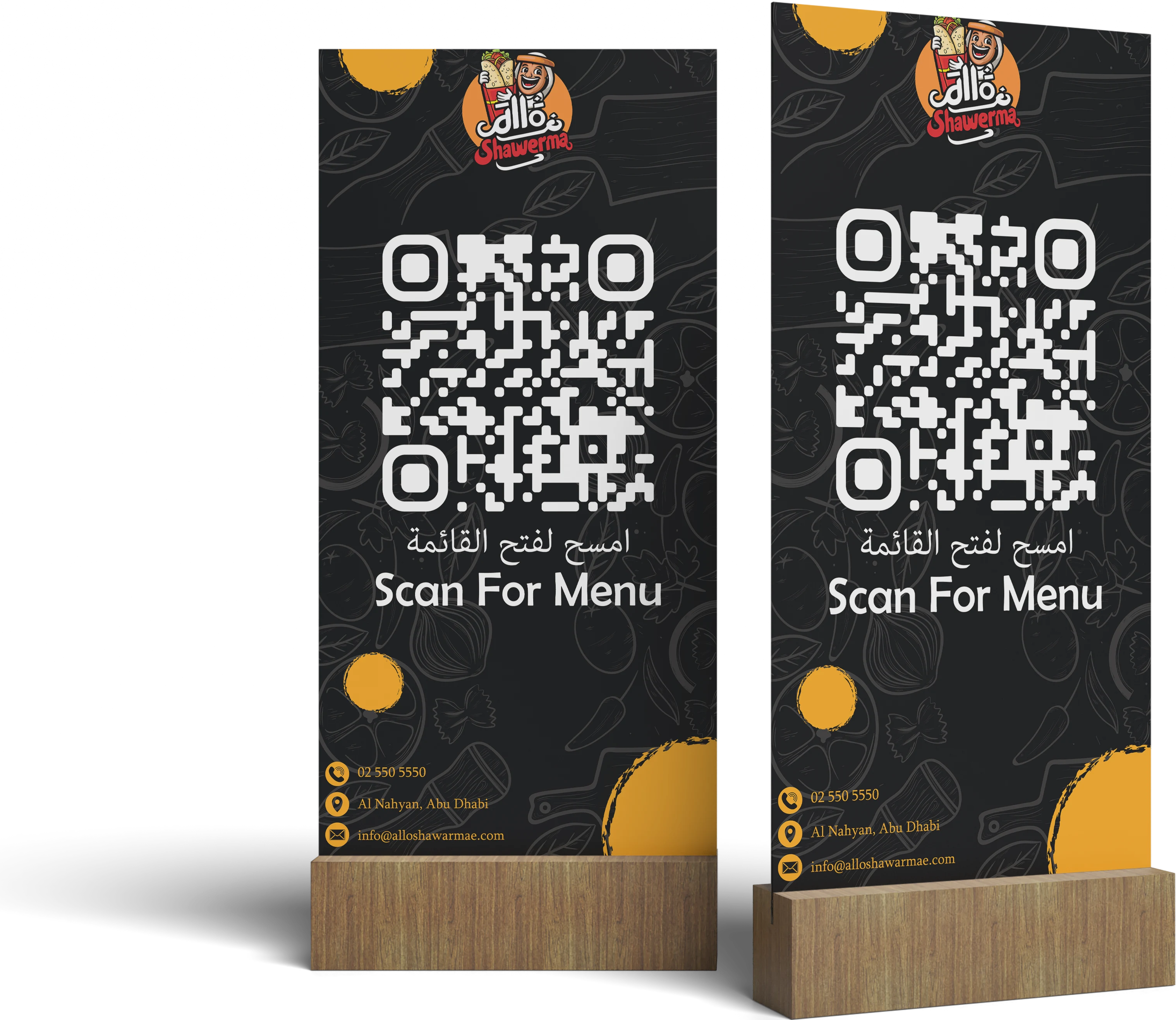 Table QR Mockup